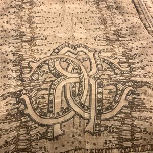 Roberto Cavalli silk scarf NWT